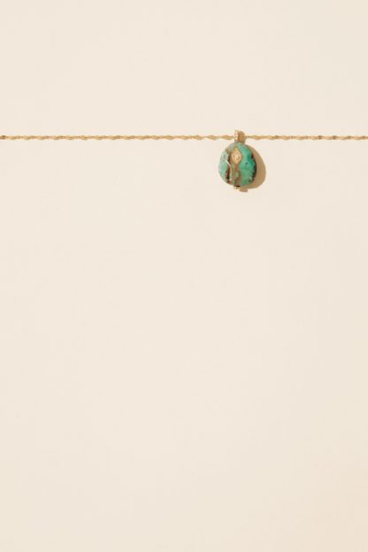 COLLIER ARLES TURQUOISE - PASCALE MONVOISIN - HESME
