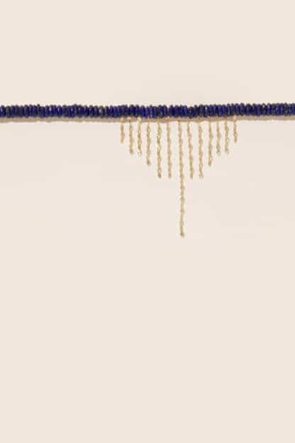 collier taylor n°3 lapis lazuli - pascale monvoisin - hesmé