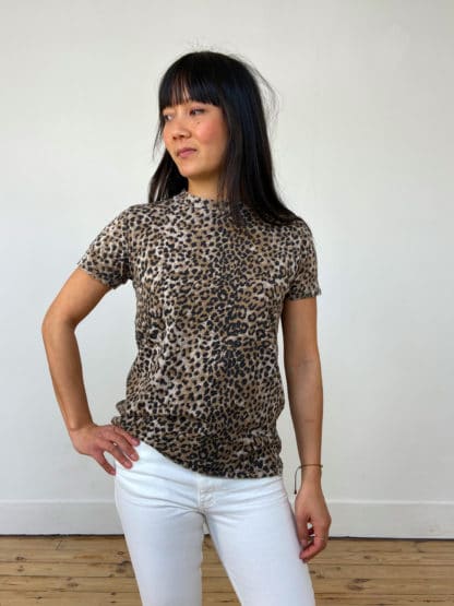 t-shirt vintage leo- ragdoll LA- Hesmé