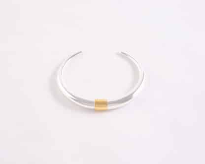 bracelet corne argent- Magali Pont- hesmé