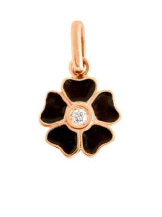 pendentif fleur diamant- Gigi Clozeau- hesmé