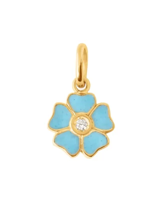 Pendentif Fleur Diamant