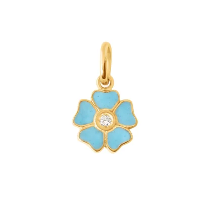 Pendentif Fleur Diamant