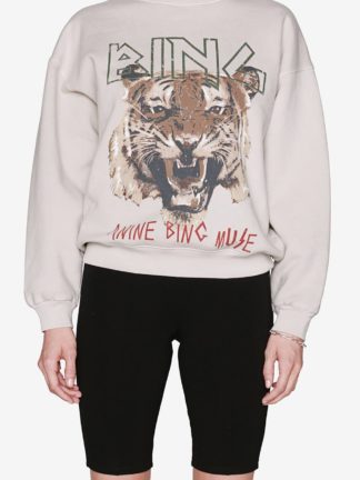 tiger sweatshirt - anine bing - hesmé