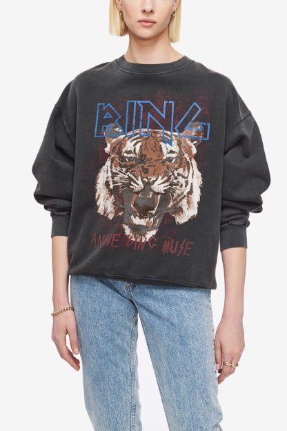 sweatshirt tiger - anine bing - hesmé