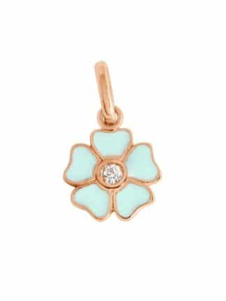 PENDENTIF FLEUR DIAMANT - GIGI CLOZEAU - HESME