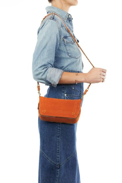 bobi s taurillon nubuck orange - jerome dreyfuss - hesmé