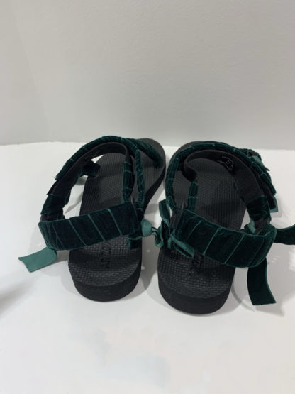 Trekky sandals Green Velvet - ARIZONA LOVE - Hesmé