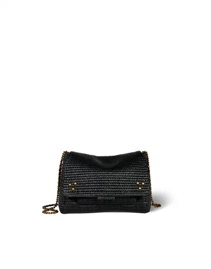 Lulu M Effet Raphia Night Blue - Jérôme Dreyfuss - Hesmé