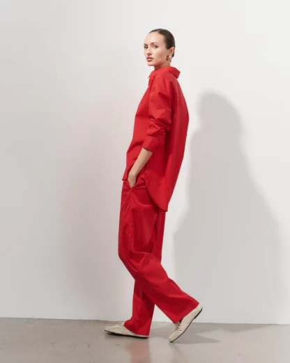 Chemise KAIA Rouge – Image 2
