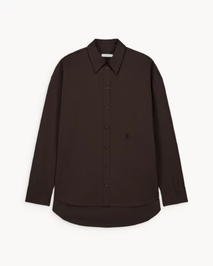 Chemise KAIA Marron – Image 3