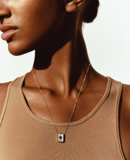 Collier L'amour Grenat – Image 2