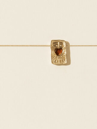 Collier L'amour Grenat