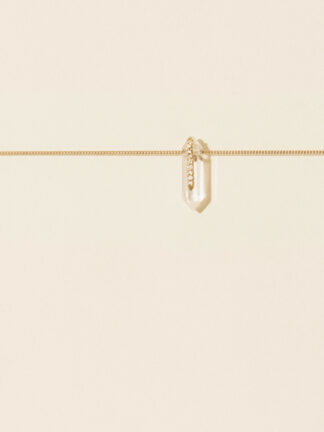 collier, moon n°1, cristal, pascale monvoisin, hesme