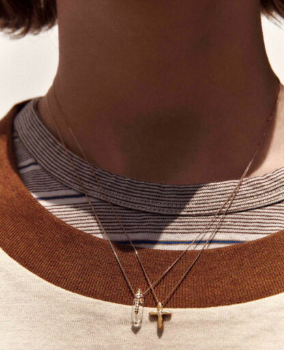Collier MOON N°1 Cristal – Image 2