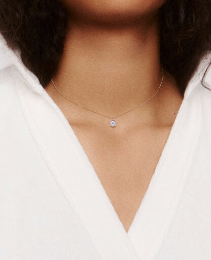 Collier Ras du Cou ORSO Aigue Marine – Image 2