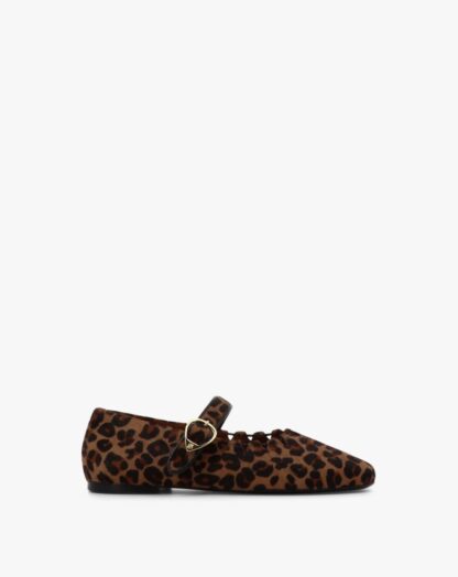 socque, leopard, ginger, hesme, ballerine, tendance
